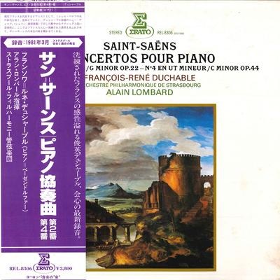 LP Record FRANCOIS-RENE DUCHABLE,ORCHESTRE PH - Saint-saens Concertos Pour Piano No REL8306 ERATO Japan Obi Classical Used
