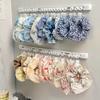Hair Rope Rack Hanger for Closet 20 Clips Hair Bow Organizer Sliding Hair Accessories Storage Holder for Scarves Hair Bows Headbands