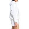 adidas Z.N.E. Series Logo Patch Sports Pullover Hoodie Women Hoodies White IN5125