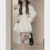 2025 Korean-Style Women's Off-Shoulder Top & Versatile Shorts - Spring Collection