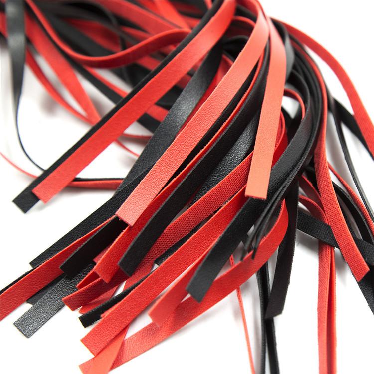 SM Kožený bič Flogger Rukoväť Výprask Pádlo Knout Flirt BDSM Hra pre dospelých Erotické sexuálne hračky pre ženy pre páry