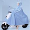 OEING Full-Body Electric Bike Raincoat with Mirror Covers
