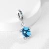 New 925 Silver Turtle Firefly Owl Tree Life Dreamcatcher CZ Zircon Charm Fit Bracelet Women DIY Jewelry Gift