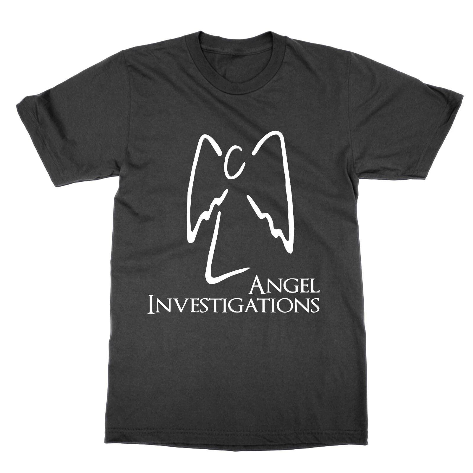 Angel Investigations t-shirt funny nerd tee Buffy vampire slayer TV present gift M