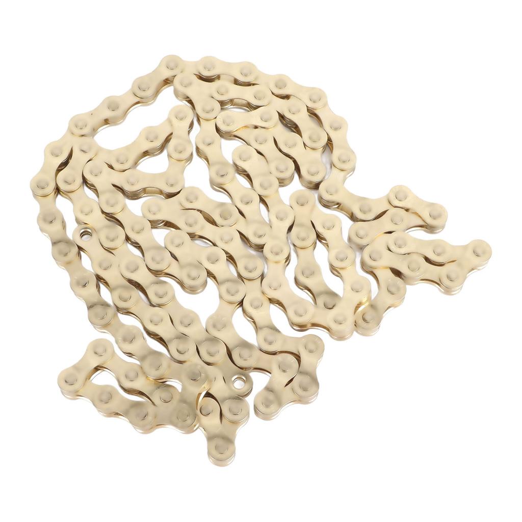 Bike Chain 6 7 8 Speed Rust Proof Electroplated with Connecting Buckle Bicycle Chain for Mountain