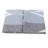 Waterproof Fabric Shower Curtain Liner Rust Resistant Grommets Machine Washable Thickened Bath