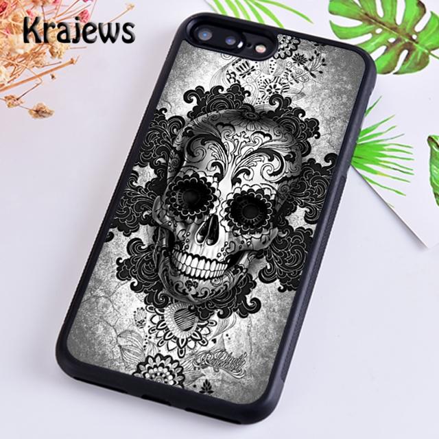 

Mexican Sugar Skull Phone Case Cover For iPhone 17 Air 16 15 14 plus 12 13 pro max coque Shell Fundas iPhone 14