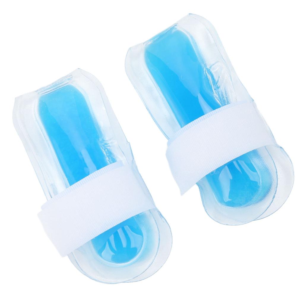 2pcs Finger Hot Cold Pack Quick Cold Reusable Gel Pack for Arthritis Chronic Soreness 8cm