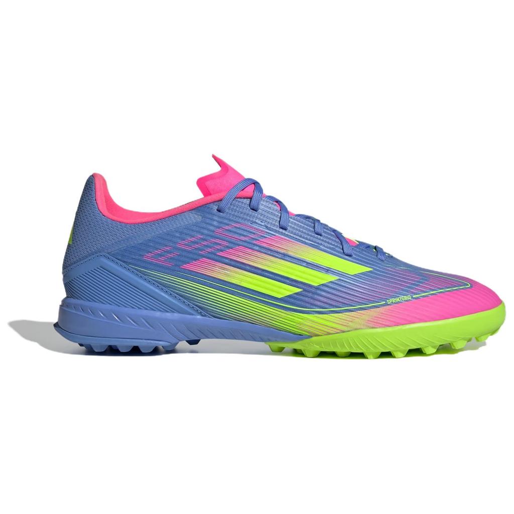 adidas F50 League Turf Blue Fusion Lucid Lemon Lucid Pink Unisex IE1230