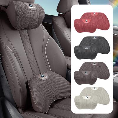 Autokopfstütze Nackenstütze Lendenkissen Autositz Zubehör Für E46 E90 E60 F30 F10 E39 i3 i4 X1 X2 X3 X5 X4 X6 X7 M3 M4 M5