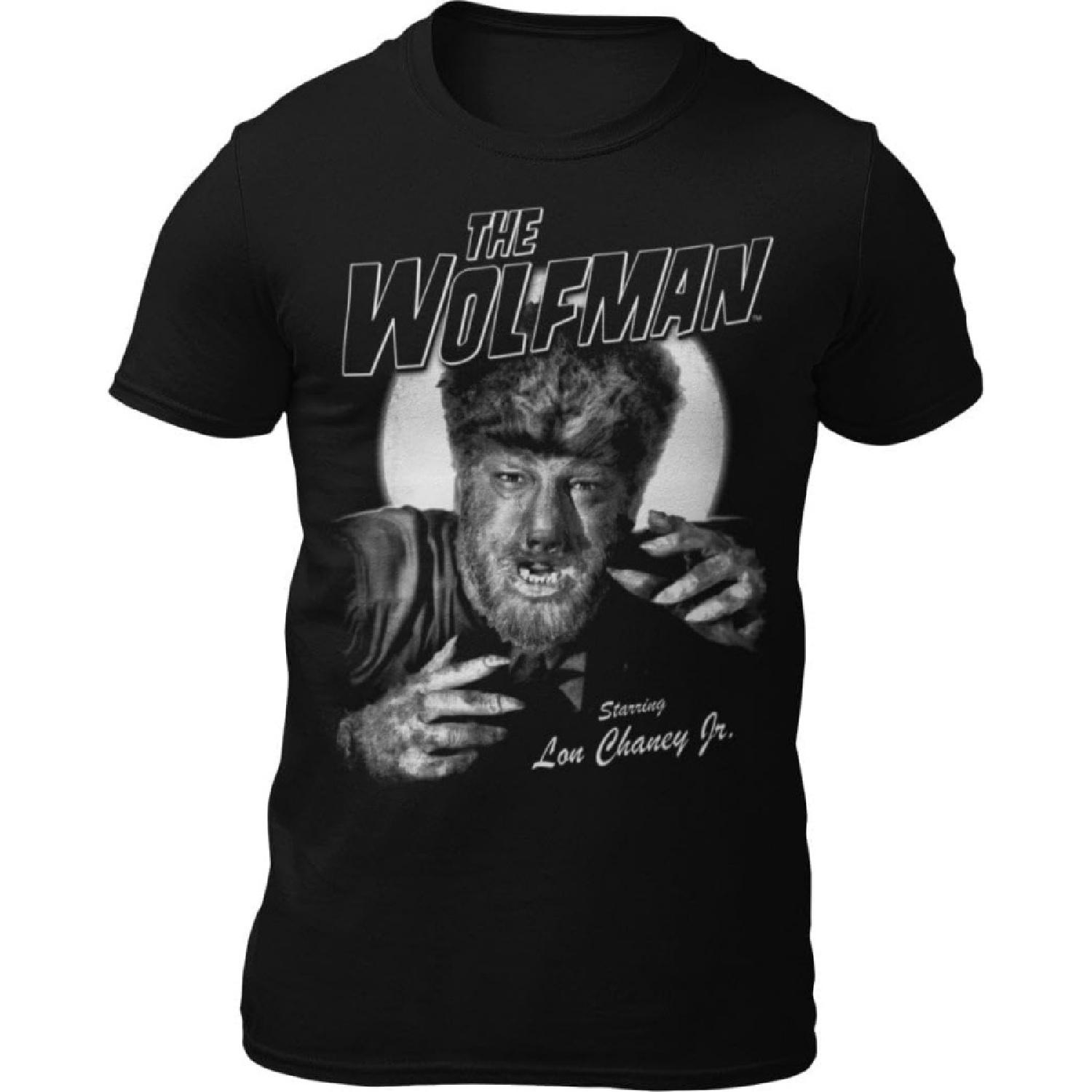 The Wolfman T-Shirt Official LON Chaney Apparel S