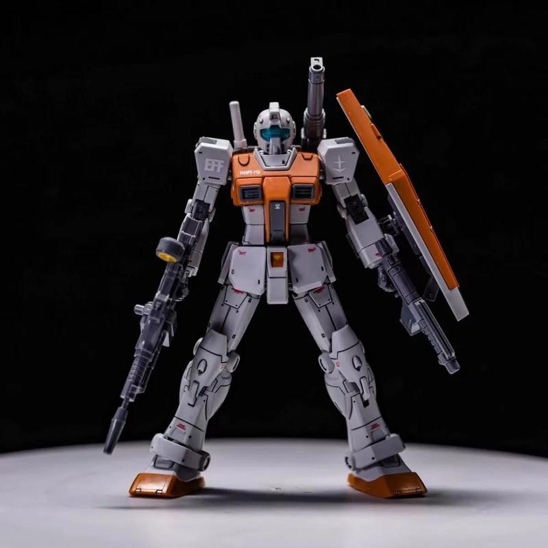 New Double Cannon Gk 65297 Morocco Gm Hg 1/144 Action Figures Model Kit Plastic Model Toys Collectible Model Boy'S Gift
