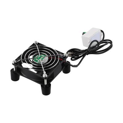 5V Cooling Fan Silent High Speed Fan 100cm Power Cord 3000 RPM Rotation Speed 5V Low Voltage Adjustable Speed Control