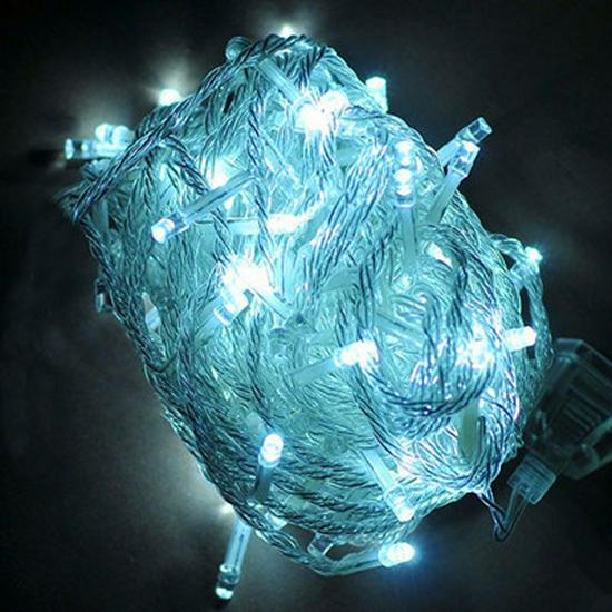 Outdoor Waterproof Starry Sky Color-Changing String Lights for Night Markets & Barbecues