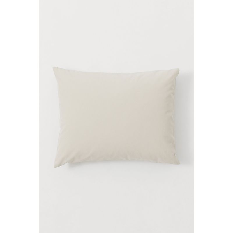 

HM Autumn Furniture Cotton Pillowcase 0824403 Light Beige 50cm x 80cm
