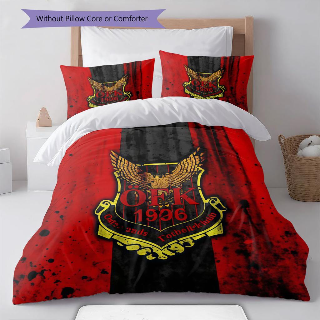 ÖFK Bedding Quilt Set Quilt Cover Pillowcase Home Decoration Birthday Gift (1 * Duvet Cover + 2 * Pillowcase, Without Core)