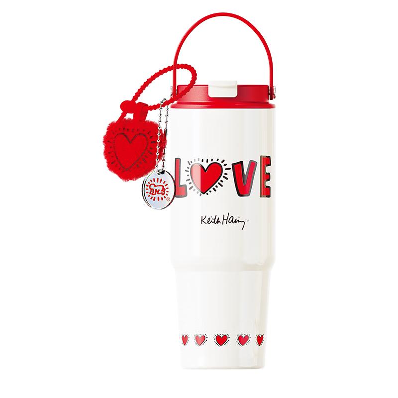 

Germ Keith Haring 820ML Insulated Straw Mug