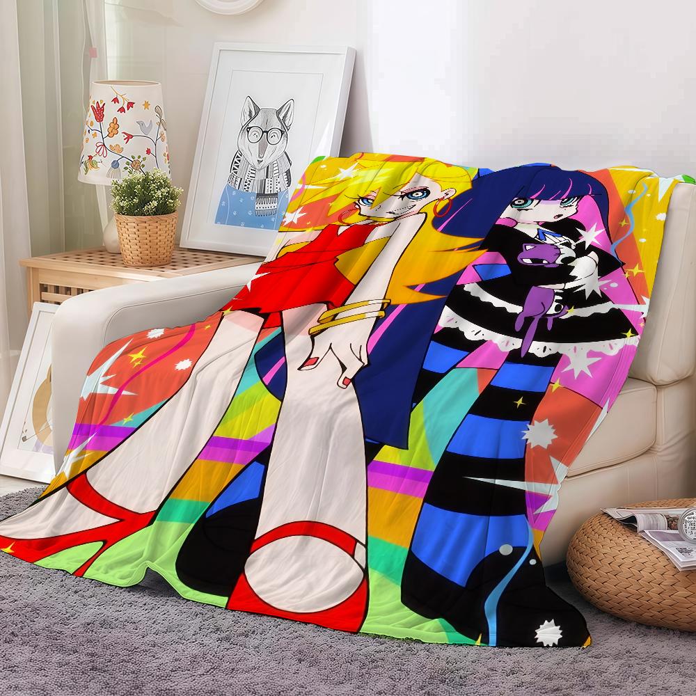Cartoon P-Panty S-Stocking Blanket Warm And Soft Suitable For Bedroom Living Room Sofa Bed Office Travel Camping