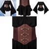 Trendy Pirate Costume Medieval Women's Pirate Shirt Cosplay Clothing