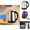 Electric Kettle Stainless Steel Fast Boil With Auto Shutoff For Home Use