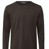 Hanro Long Sleeve T shirT 75053 earThy Ink