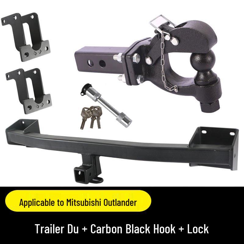 Mitsubishi Outlander Rear Bumper Thickening Trailer Hitch Hook for RV/Yacht Towing