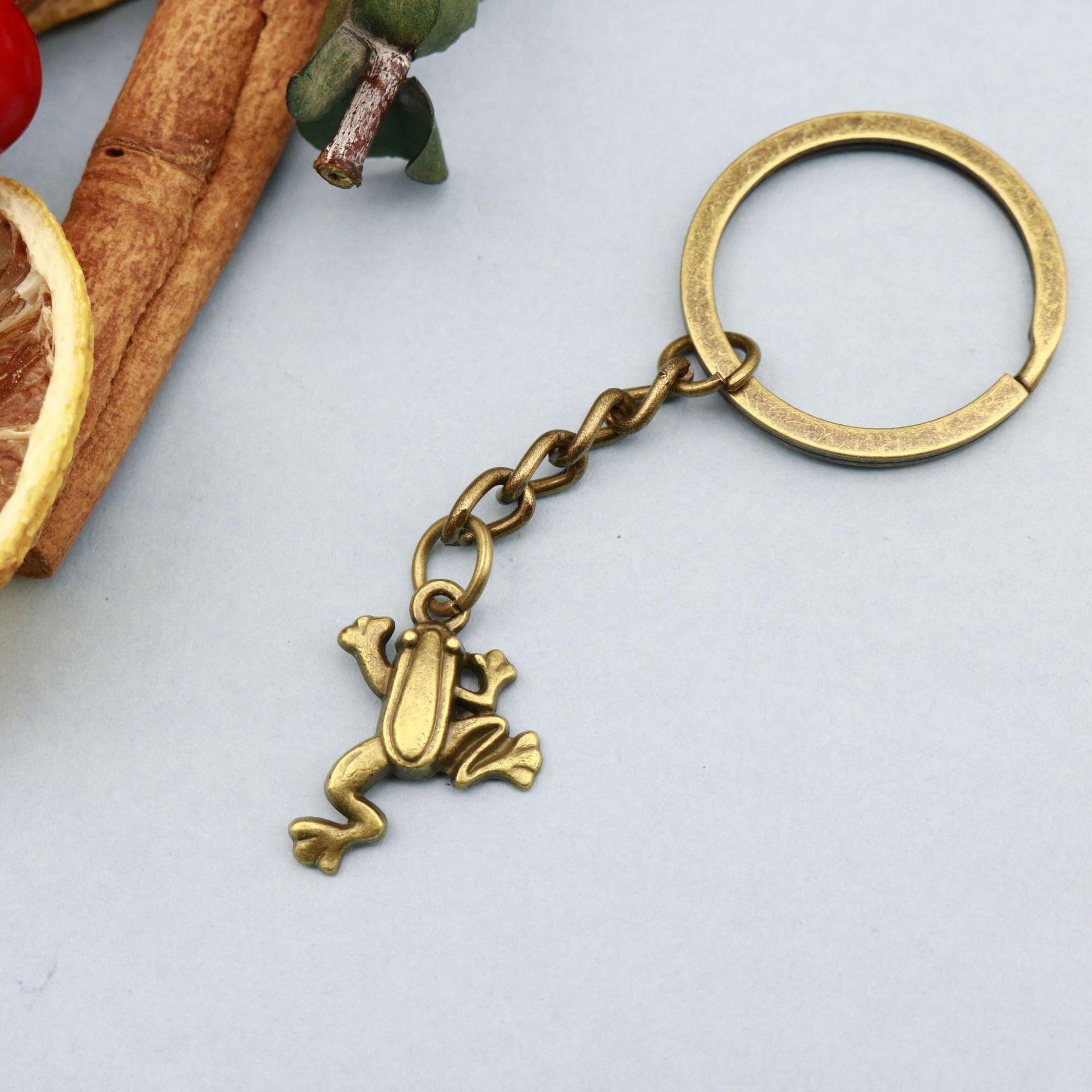 Trendy Frog Jewelry Keychain Pendant