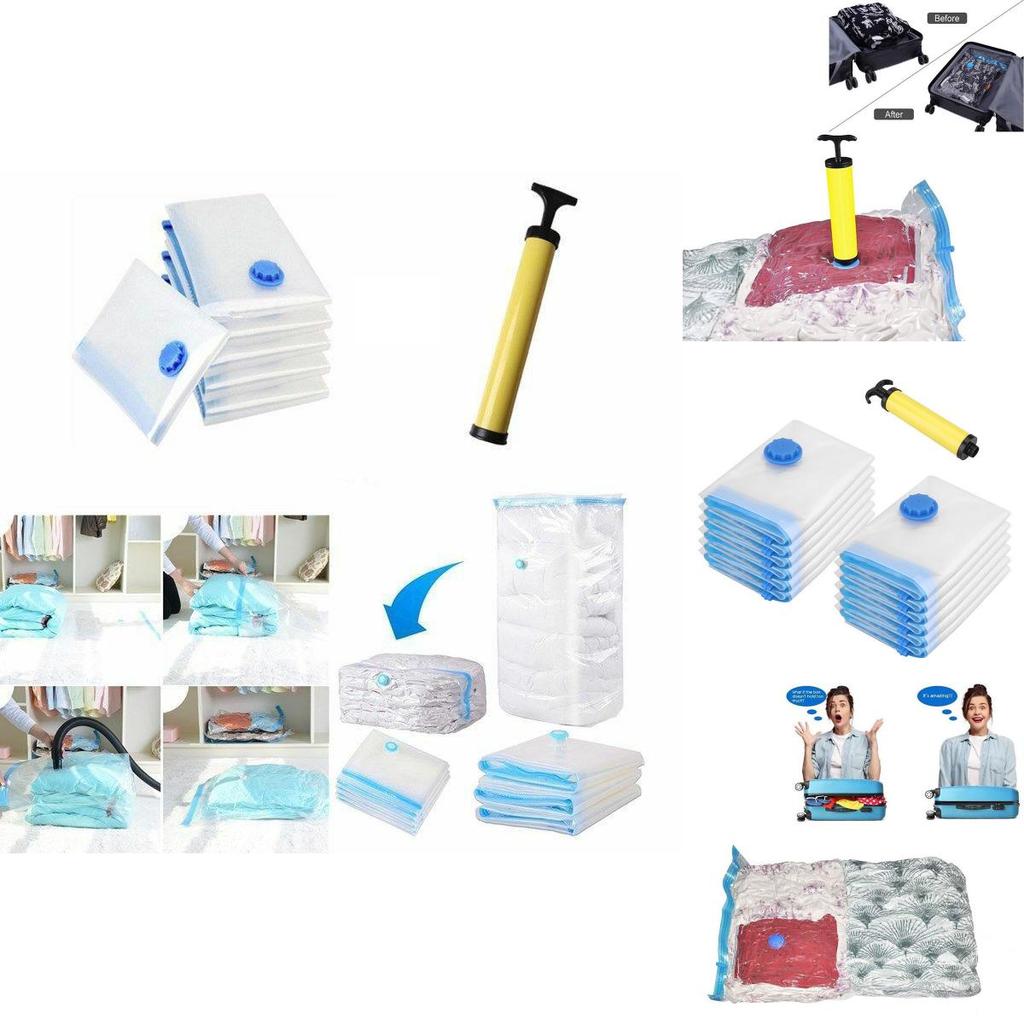 Versatile Large Vacuum Storage Bags Ideal For Home And Travel Organization