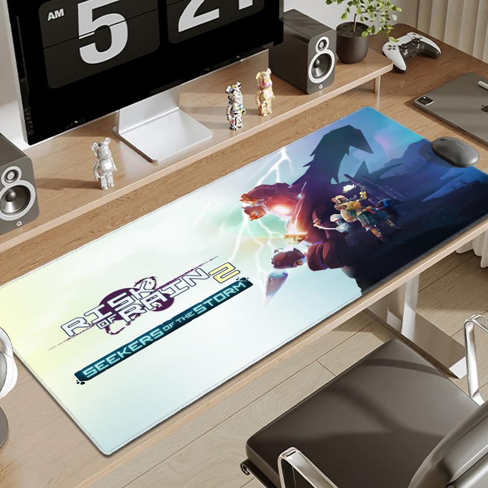 Game Risk Of Rain 2 Mouse Pad Tablet Laptop Xl Desktop Mouse Mat Cute Hd Printing Gaming Keyboard Pad Csgo Player 90x40