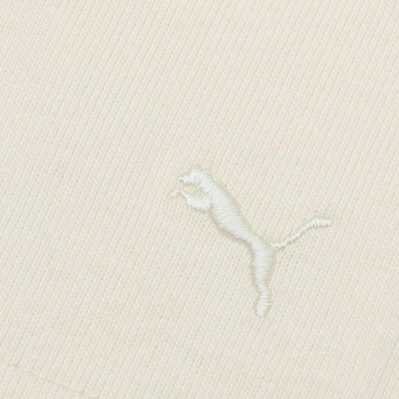 Puma Solid Color Logo Pocket Crew Neck Casual Short Sleeve T-Shirt Unisex Tops White 534670-65