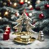 Christmas Star Shape Christmas Decoration Hollow Design Dinner Decoration Snowflake Shape Party Decoration 11cm
