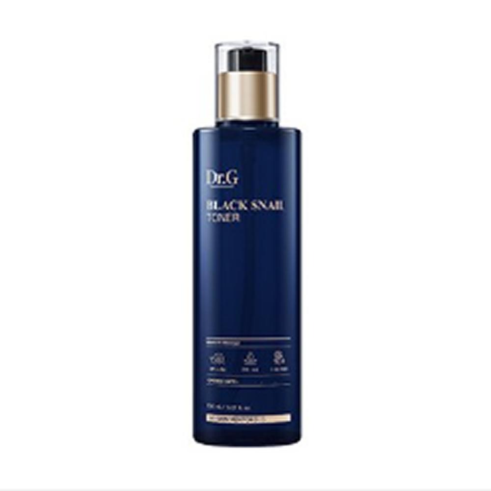 Gesichtspflegeset DR.G Black Snail Toner & Emulsion, 150ml + 150ml, Hydratations- & Hautbarriere-Set