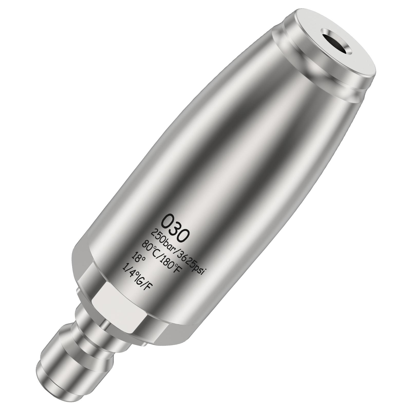 

Аксессуары для автомойки Насадка-водяной пистолет высокого давления Насадка «Лотус» из нержавеющей стали Вращающаяся на 360° Насадка для удаления ржавчины Соединитель 1/4 дюйма серый