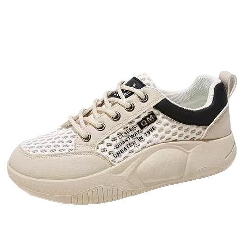 Summer women's shoes little white shoes new Korean version in female students mesh breathable heightening sports shoes casual board shoes women