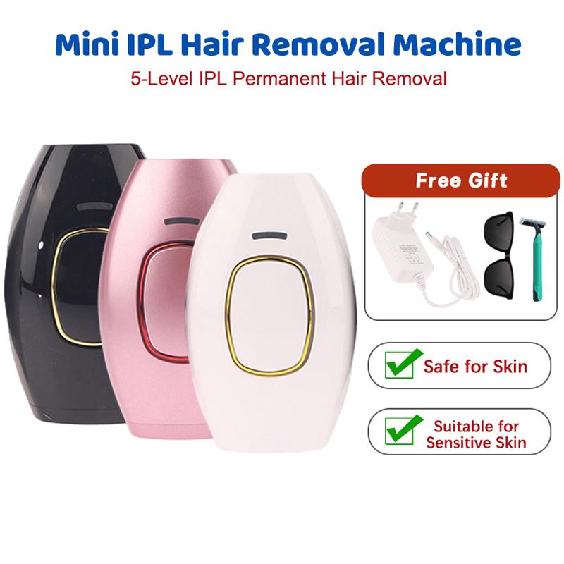 IPL Haarentfernung Laser Epilierer Schneller Blitz Haarentferner Schmerzlos Permanent Photoepilator Ganzkörperbehandlung Für Frauen