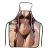 Sexy Women'S Apron Fun Single Party Gift Universal Male And Female Chefs Bbq Kitchen Novelty Apron