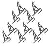 10pcs Beekeeping Bracket Rack Plastic Beehive Frame Holder Stand Beekeeping Equipment Beekeeping