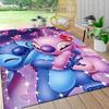 Lilo Stitch Hug Carpet Rug Soft Washable Antislip Home Living Room Sofa Mats Personalized Christmas Rug