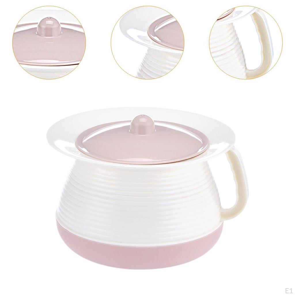 Chamber Pot Hosehold Spittoon Portable Toilet Container Urines Bucket Urinal