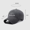 Men Embroidered Letter Hat Spring Summer Baseball Cap Women Outdoor Couple Cap