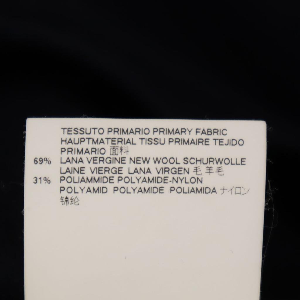 Marni Made In Italy Wool Blend Long Sleeve Cut 46 Navy Men's Used