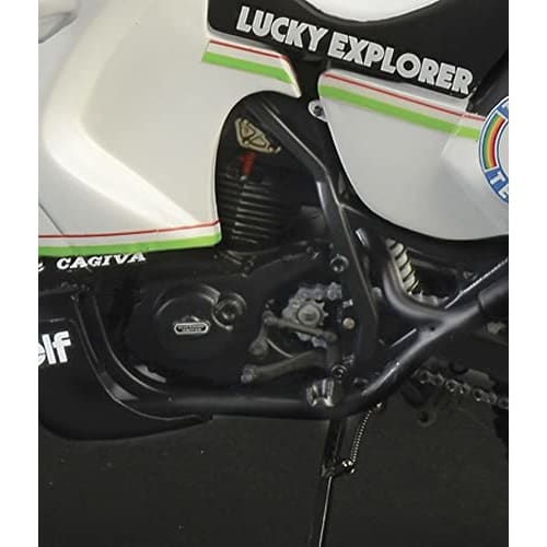 Italeri 1/9 Scale Cagiva Elephant 850 1987 Paris-Dakar Spec Plastic Model Kit (with Japanese Instructions) IT4643