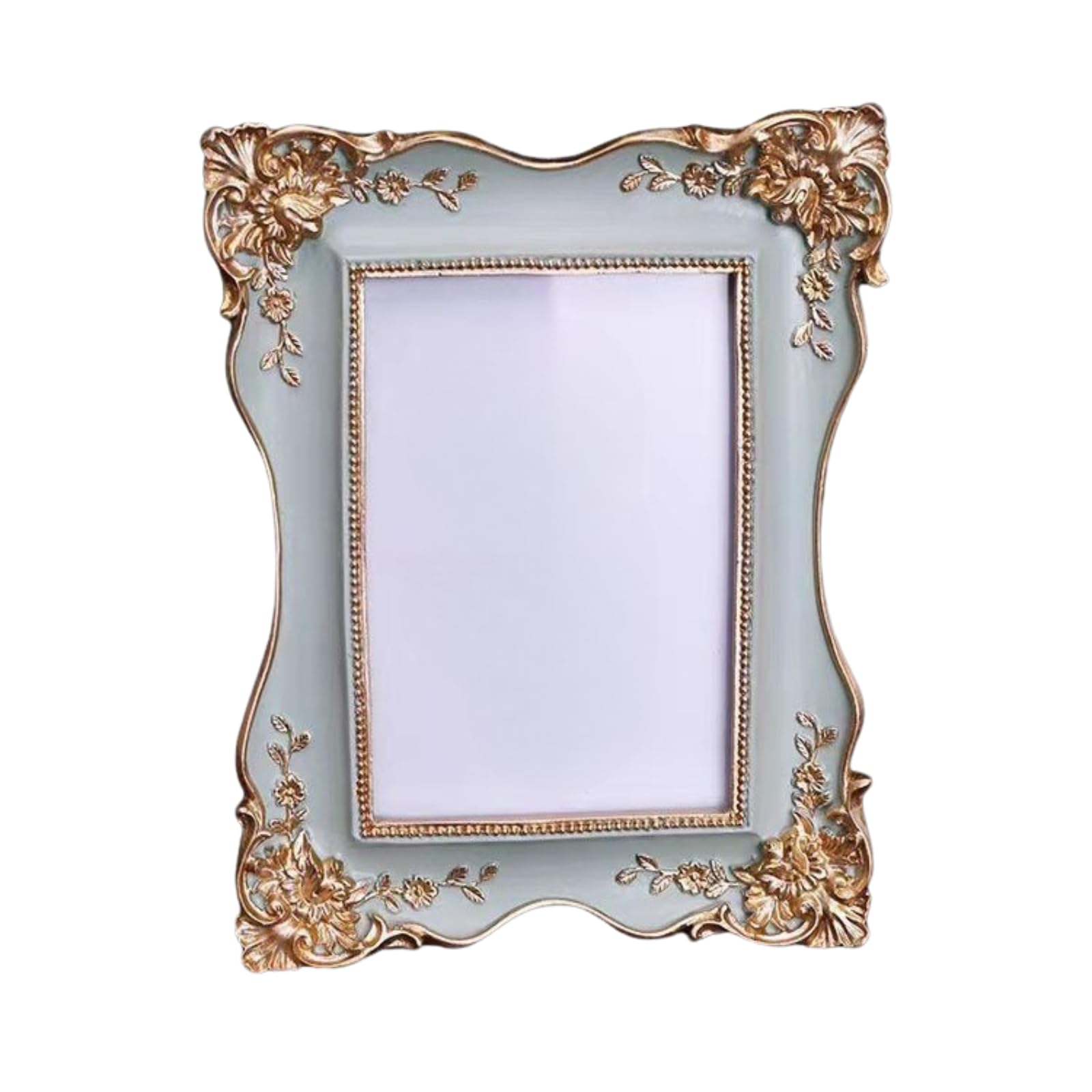 

S.T.S.G Photo Frame, Antique Vintage Style, Stylish Tabletop (Light Green)