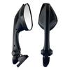 Black Side Mirrors for Motorcycle