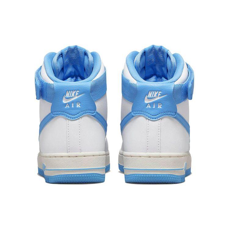 Nike Air Force 1 High White University Blue Women Sneakers Sail DX3805-100