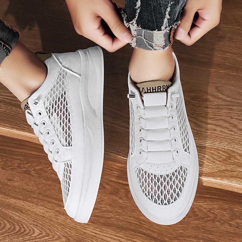 Fashion Mesh Shoes For Men Summer Sneakers Casual Breathable Outdoor Running Tennis Luxury Platform Sports Hiking Designer Loafers