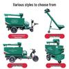 Electric Tricycle for Automatic Feed Loading and Lifting in Pig Farms