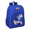 School Bag Blue 33 X 42 X 14 Cm