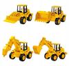 Toy Excavator Bulldozer Toy Set Of 2