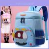 Trendy Lightweight Comfortable Nylon Backpack For Kindergarten Cartoon Design